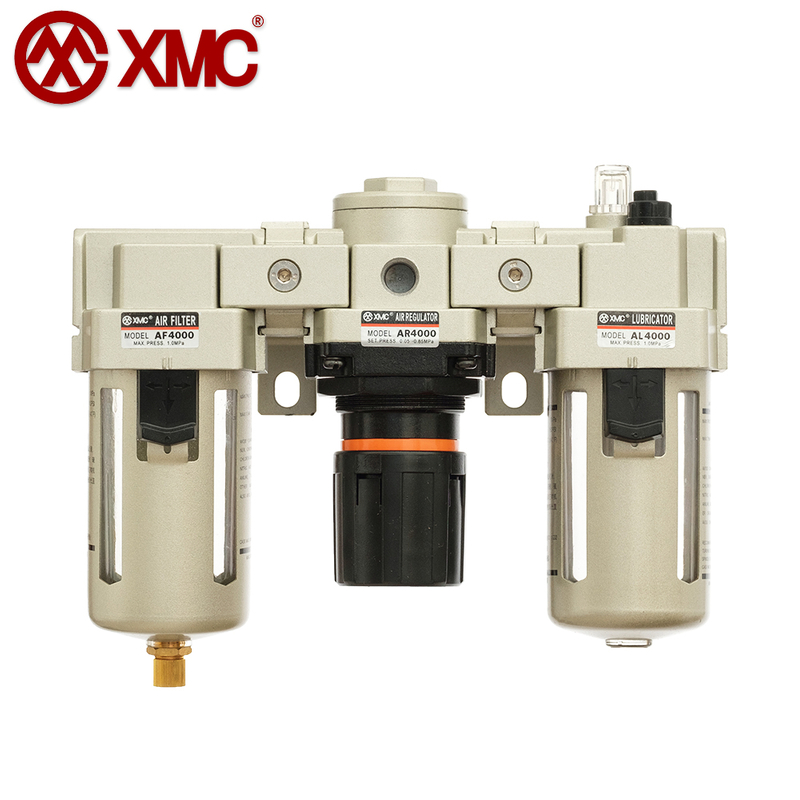 AC4000-03/04/06_Air Triple-Link Unit (3 Combination Unit, F+R+L)_A Series Air Source Treatment Units_XMC (HUAYI) Pneumatic
