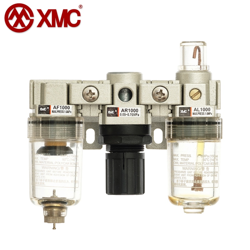 AC1000-M5_Air Triple-Link Unit (3 Combination Unit, F+R+L)_A Series Air Source Treatment Units_XMC (HUAYI) Pneumatic